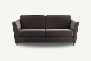 Furniture Stop - Gretchen 3 Seater Sofa With Wooden Legs