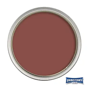 Johnstone's Masonry Paint Brick Red - 225ml