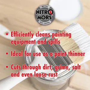 Nitromors Paint Brush Equipment Cleaner Thinner For Cleaning & Preparation 250ml