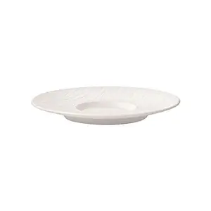 Villeroy & Boch Manufacture Rock Blanc White Saucer For Coffee Cup