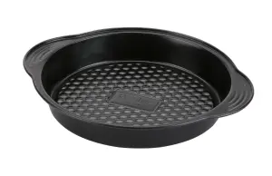 Prestige Aerolift Black Round Steel Easy Clean Non-Stick Bakeware Cake Tin 9"