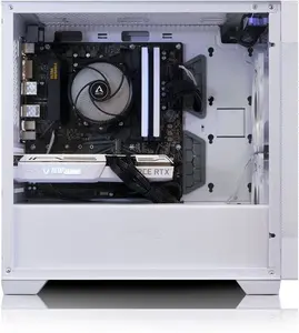 Awd-It White Frost Ryzen 5500 6 Core Nvidia Rtx 4060 8Gb Desktop Pc For Gaming Size 5