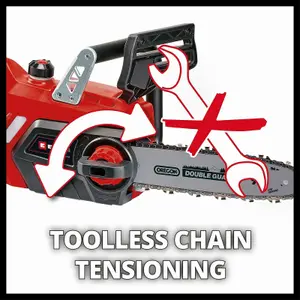 Einhell 25cm Cordless Chainsaw 18V Power X-Change With Bar And Chain GE-LC 18/25 Solo - Body Only