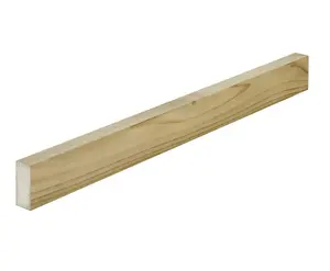 Rough Sawn Treated Whitewood Stick timber (L)1.8m (W)38mm (T)22mm, Pack of 16