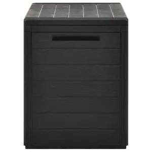 Berkfield Garden Storage Box Anthracite 78x44x55 cm