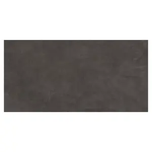 Sentry Matt Black Concrete Effect Porcelain Wall & Floor Tile - Pack of 18 Tiles, 12.96m² - (L)600(W)1200mm