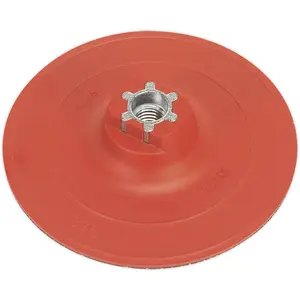 120mm Hook and Loop Backing Pad for Buffing and Polishing - M14 x 2mm Thread