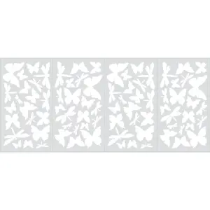 RoomMates Butterflies & Dragonflies Glow In The Dark Peel & Stick Wall Decals