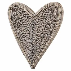 Large Willow Branch Heart - Ornament - L5 x W80 x H100 cm