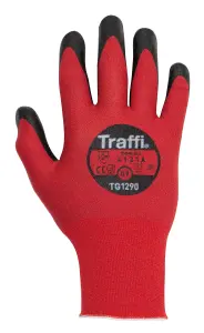 Traffi TG1290 Cut A Ultra Lightweight PU Glove Pack of 10 Size 10