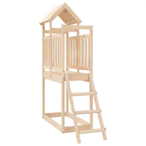 Berkfield Outdoor Playset 53x110x214 cm Solid Wood Pine