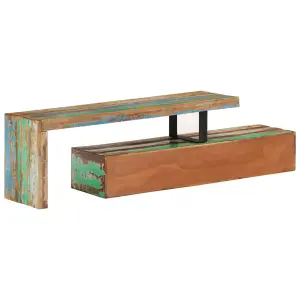 Berkfield TV Stand Solid Wood Reclaimed