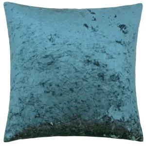 Paoletti Verona Crushed Velvet Rectangular Feather Filled Cushion