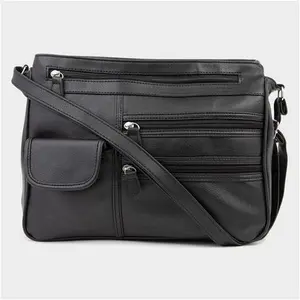 Lilley Lindsay Organiser Shoulder Bag In Black - Size 1 - Bags & Accessories Handbags