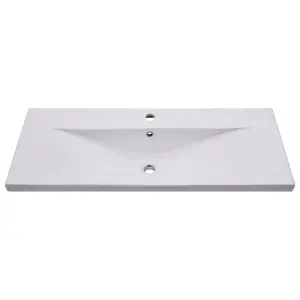 Built-in Basin 101x39.5x18.5 cm Ceramic White