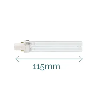 All Pond Solutions 7w PLS UV Bulb / 2 Pin Lamp - Pond/Aquarium