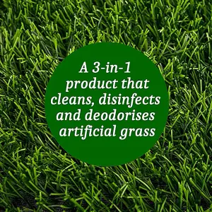 Homefront Artificial Grass Cleaner - Cleans and Sanitises Artificial Grass to Remove Germs, Stains, Odours, & Urine Lavender 5L