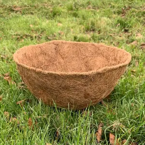 Coco Hanging Basket Circular Planter Liner (30cm)