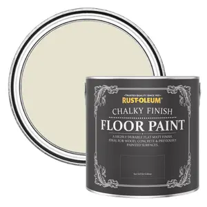 Rust-Oleum Oyster Chalky Finish Floor Paint 2.5L