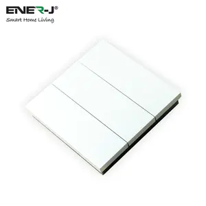 ENER-J Wireless Kinetic Non Dimmable Switch 6 Gang (white Body) PRO Series