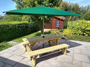 Free Standing Wooden Picnic Table - 6FT