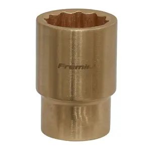 Sealey Socket 21mm 1/2" Square Drive Non-Sparking WallDrive 12 Point NS054