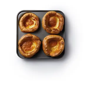 MasterClass Non-Stick 4 Hole Yorkshire Pudding Pan