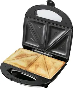 LOGIK L02SMS17 Sandwich Toaster - Black & Silver