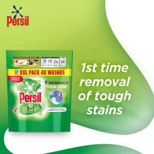 Persil XXL 3 in 1 Washing Capsules Bio with Lasting Freshness 48 Washes, 4 Pack