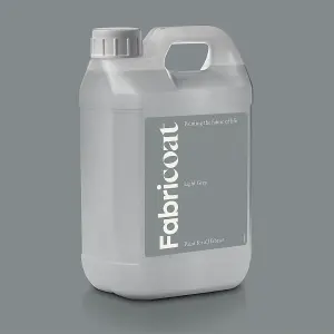 Fabricoat Fabric Paint Light Grey, 2500ml