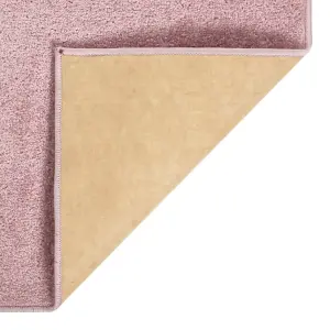 Rug Short Pile 240x340 cm Pink