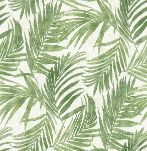 NuWallpaper SLW3405 Urban Oasis Self Adhesive Wallpaper, Green