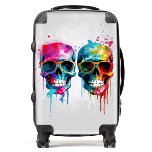 Splashart Happy Skeletons Suitcase - Cabin