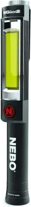 NEBO Magnetic NE6737 Big Larry 2 Pocket Work Light - Powerful LED Pen Inspection Flash Light, Black Torch