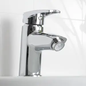 Bristan Mercury Standard Chrome effect Basin Mixer Tap