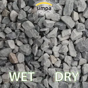 simpa 20mm Ice Blue Chippings Bag 20kg