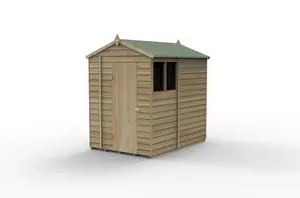 4LIFE Apex Shed 5x7 - Single Door - 2 Window