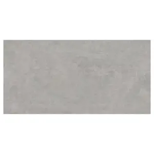 Glen Matt Grey Concrete Effect Porcelain Outdoor Tile - Pack of 8, 5.76m² - (L)600x(W)1200mm