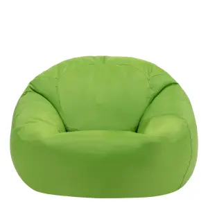 Veeva Classic Indoor Outdoor Bean Bag Lime Green Bean Bag Chair