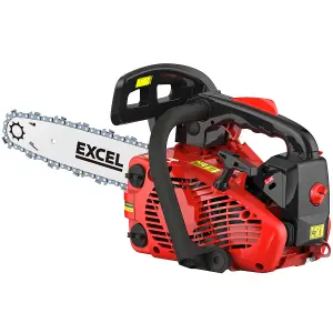 Excel 12" Petrol Chainsaw 25cc Heavy Duty Wood Saw