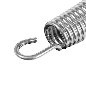 15.2cm / 6 Inch Trampoline Springs (Hook to Hook) - Heavy-Duty Galvanised Replacement Springs - Set of 15