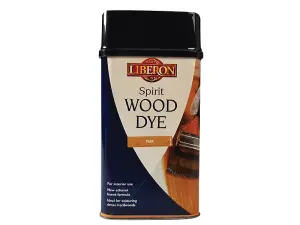 Liberon 014441 Spirit Wood Dye Teak 1 litre LIBSDT1L