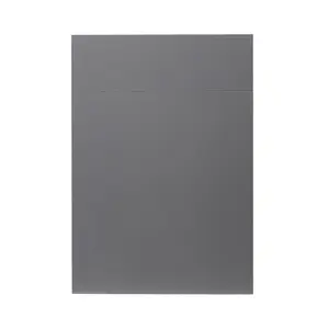 GoodHome Stevia Gloss anthracite Slab Door & drawer 600mm