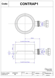 McAlpine CONTRAP1 Straight Socket Condensation Trap x 19/23mm condensation drain off connection