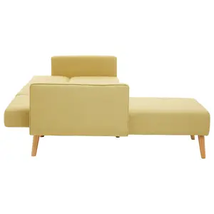 Interiors by Premier Hagen Olive Large Corner Sofa Bed