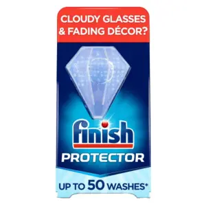 6 x Finish Glass & Dishwasher Protector 30g Protects Dishes & Maintains Shine