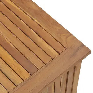 Berkfield Garden Box 150x50x55 cm Solid Wood Teak