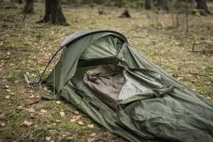 Snugpak Stratosphere Lightweight 1 Person Waterproof Bivvi Shelter with a Single Skin Design (Olive)