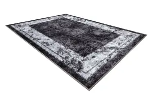 MIRO 51813.805 washing carpet Frame, marble anti-slip - cream / grey 200x290 cm