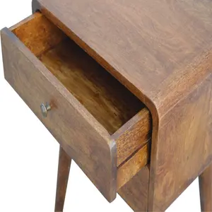 Firger 2 Drawer Bedside Table